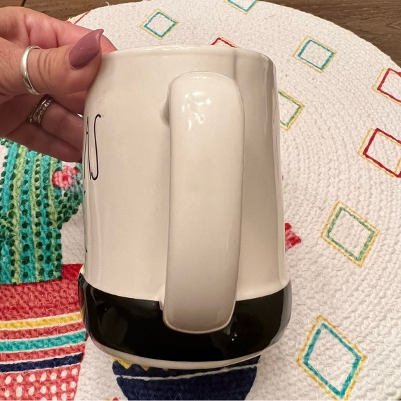 Rae Dunn CHRISTMAS MAGIC Mug Buckle Belt, RARE mug - Picture 6 of 9